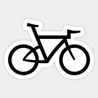 Time Trial Bike Sticker